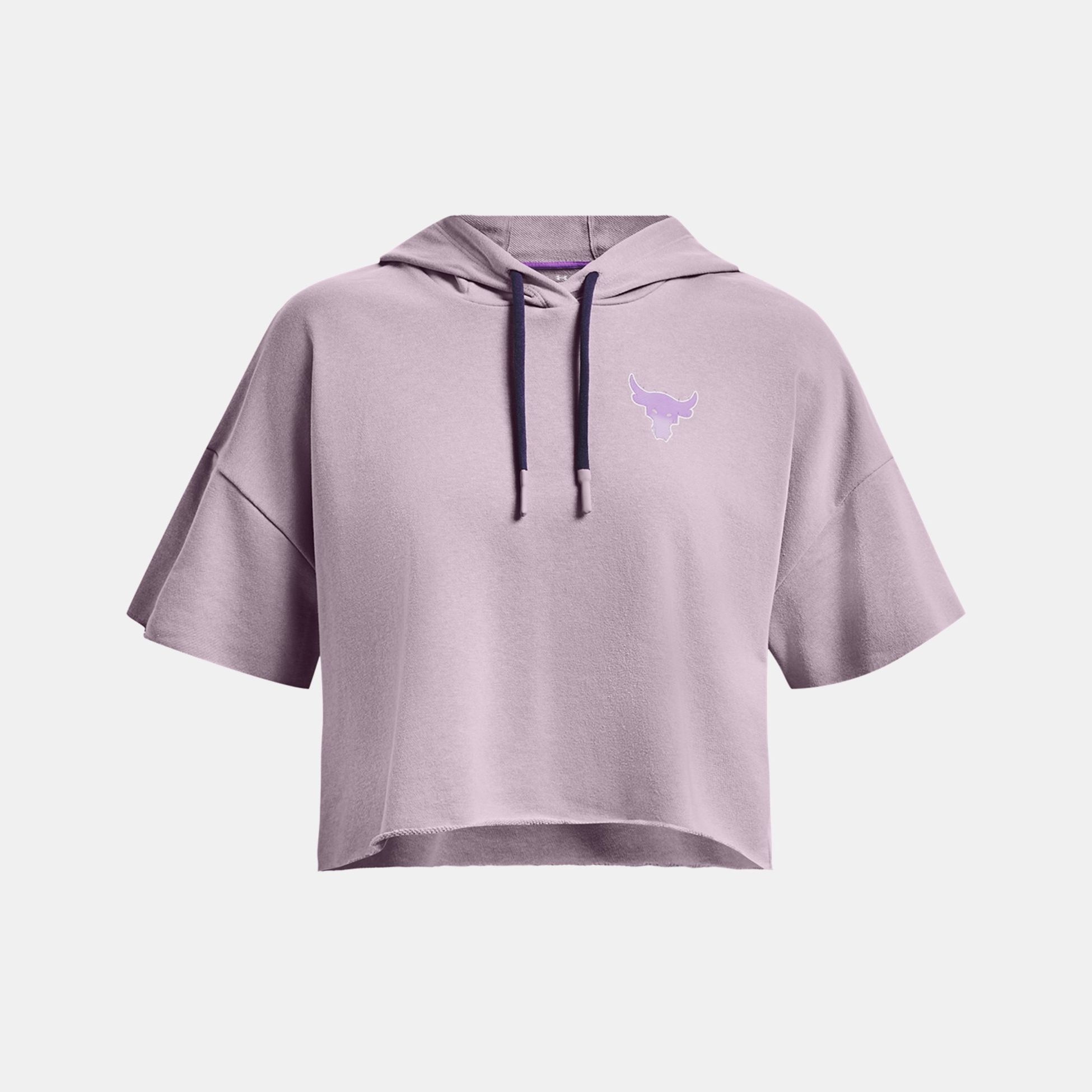 Hoodies -  under armour Project Rock Rival Terry Short Sleeve Hoodie